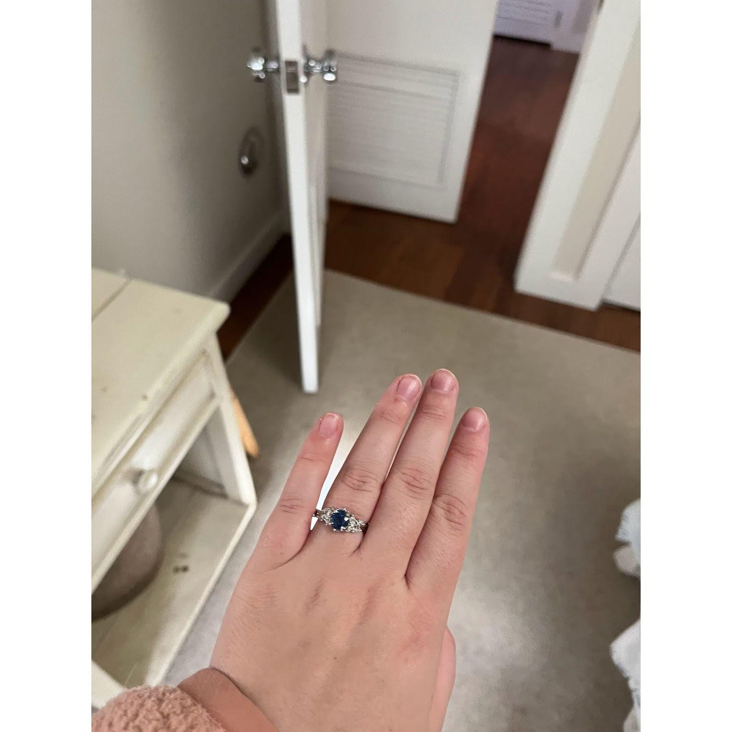 The day Jacob proposed in Biddeford, Maine