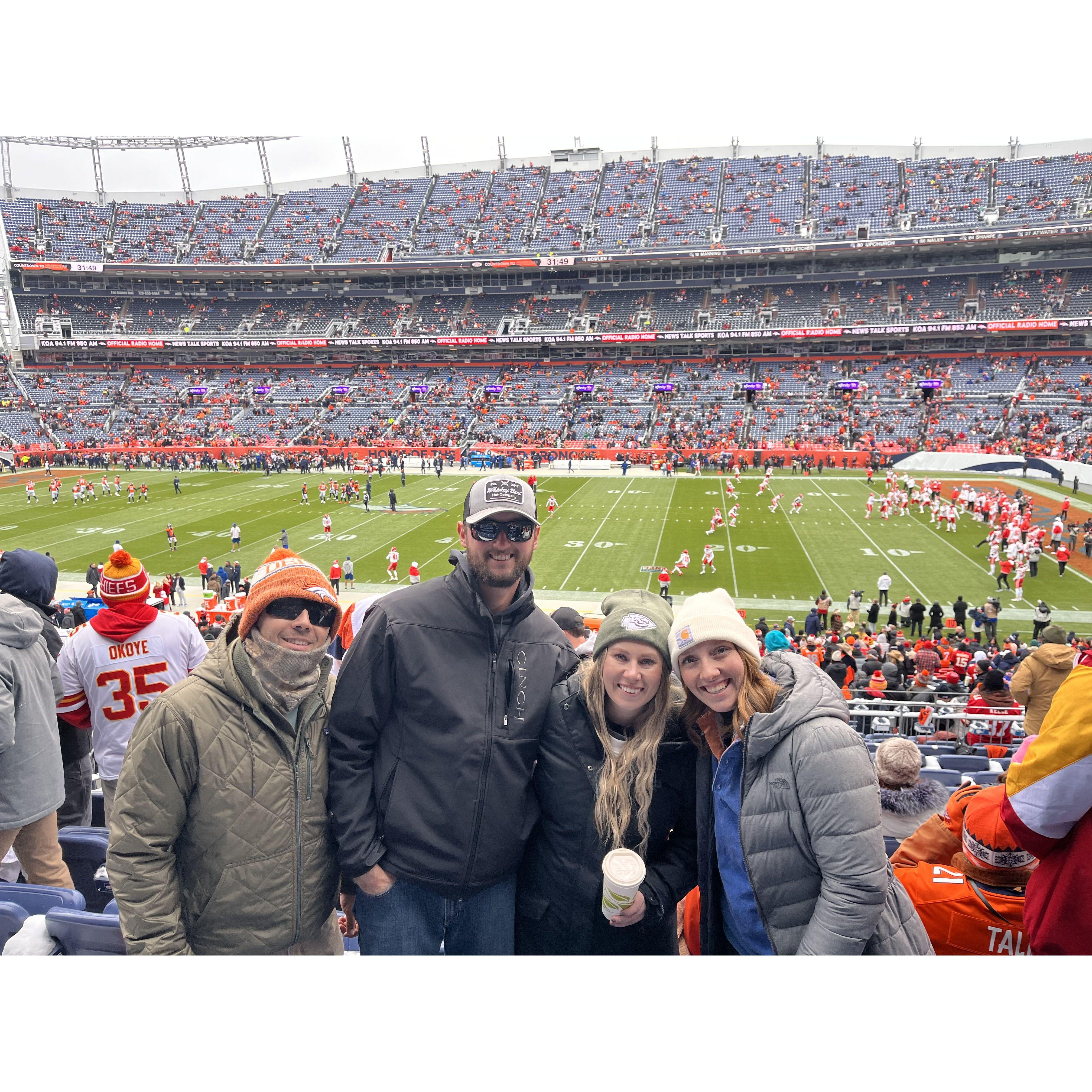 Chiefs vs. Broncos @ Mile High Stadium. 10/29/2023