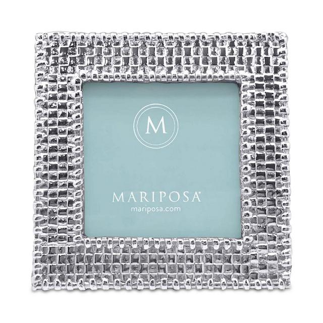 Mariposa Basketweave Frame, 4" x 4"