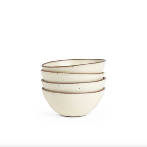 Soup Bowl 4-Pack - Panna Cotta