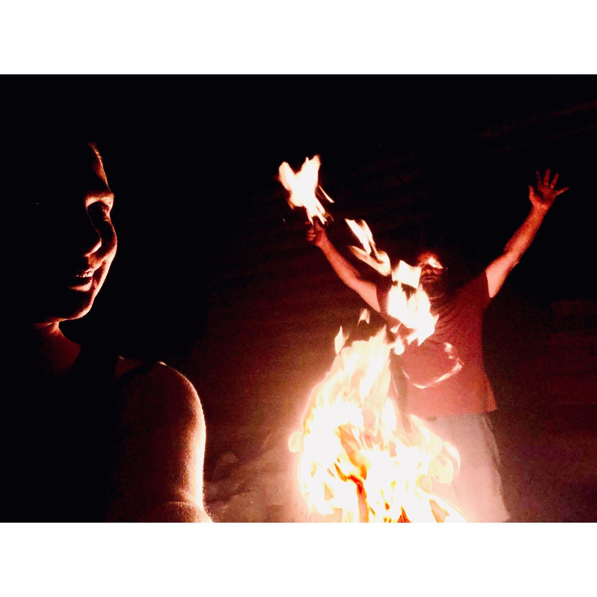 Fire time at The Gaslamp!