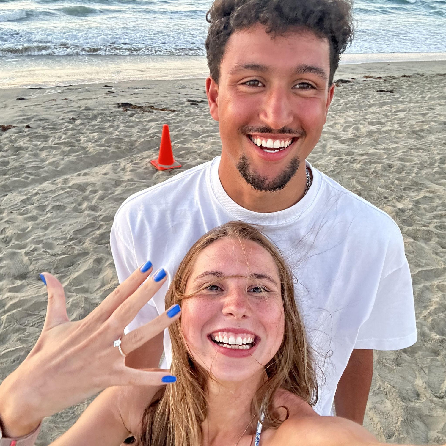 The day we got engaged!