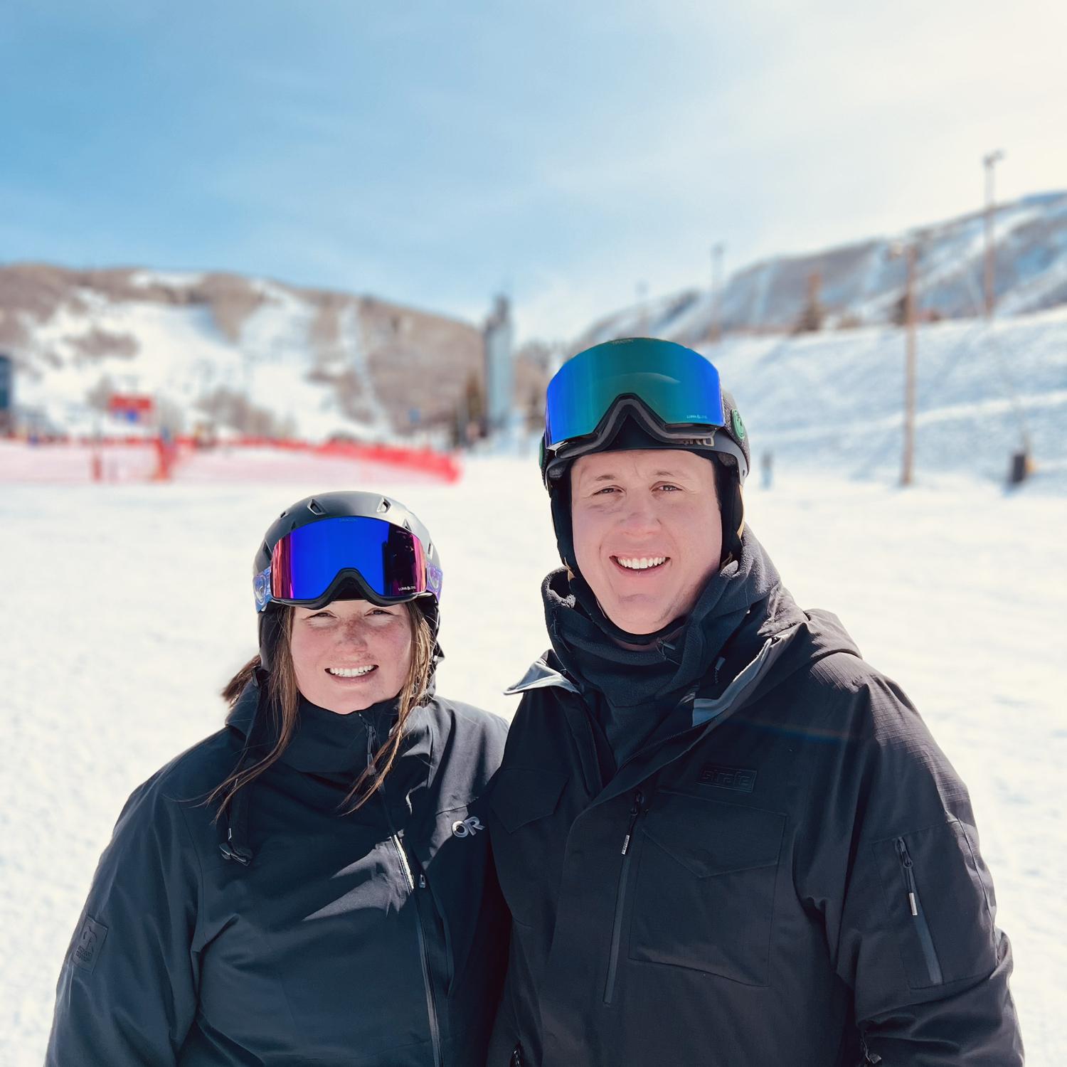 Chris’s first time skiing in Park City (2023)