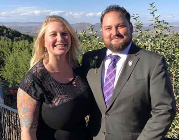 Enjoying our friends wedding in Sante Fe, New Mexico.