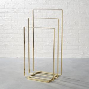 brass towel rack