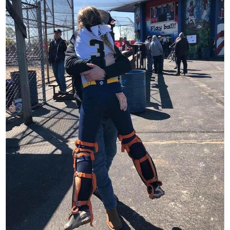 Kurt supporting me in making it to Nationals in Georgia my Senior year!