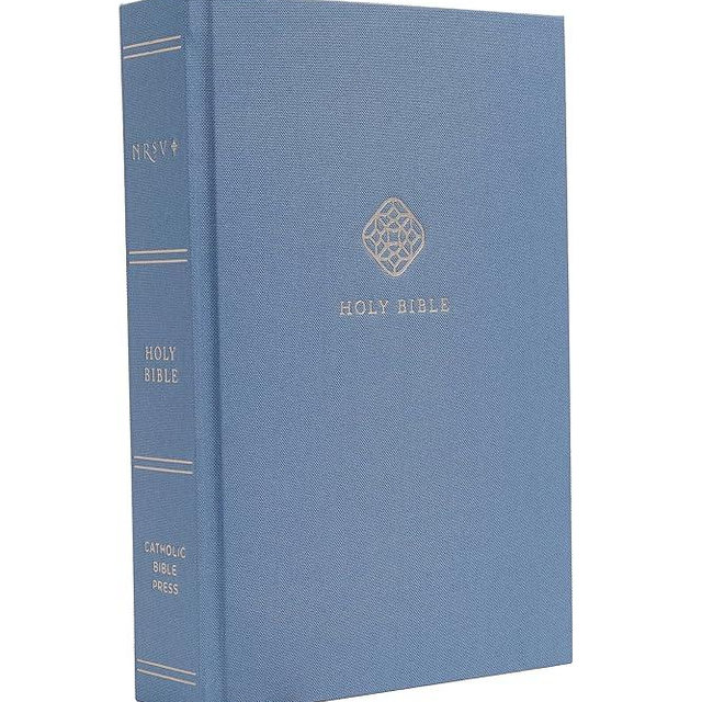 NRSV, Catholic Bible, Journal Edition, Cloth over Board, Blue, Comfort Print: Holy Bible
