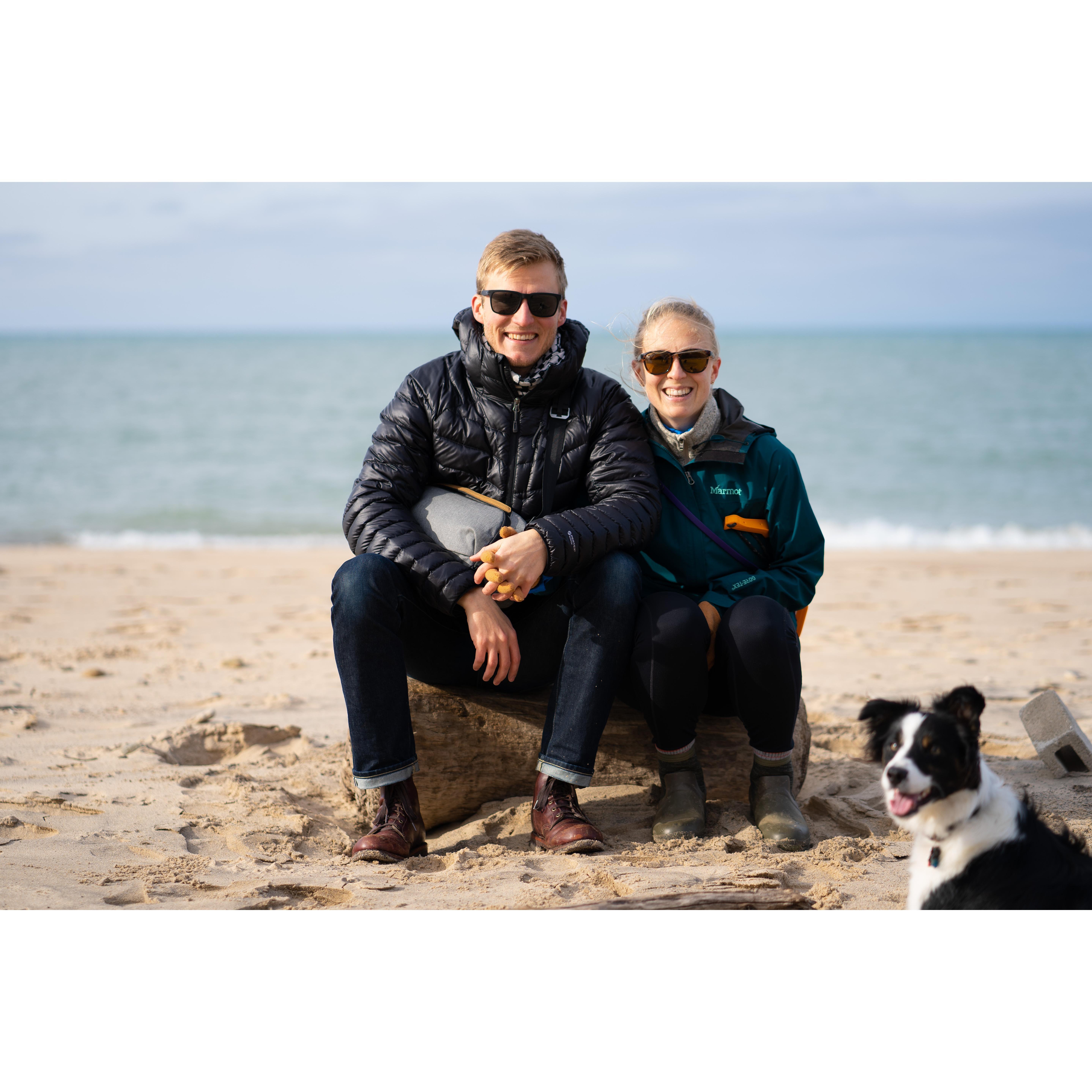 Lake Michigan, December 2021