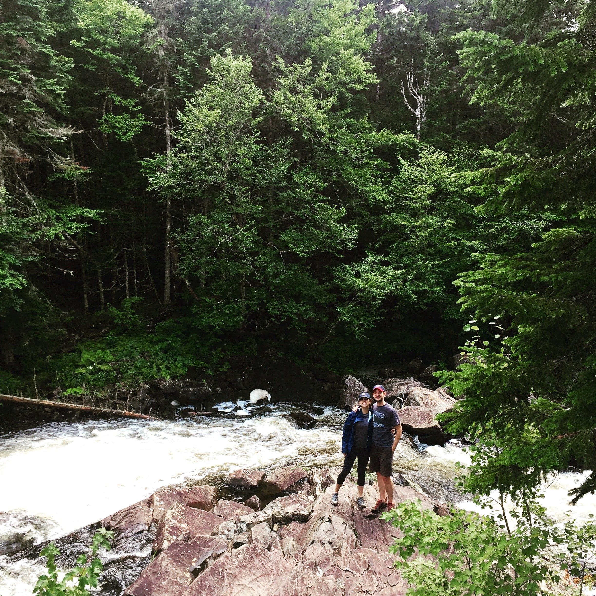 Into the woods: visiting the von Dohlen family cabin in New Hampshire, 2017.