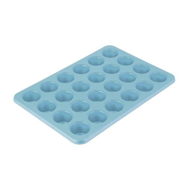 KitchenAid 24-Cup Nonstick Aluminized Steel Mini Muffin Pan, Mineral Water
