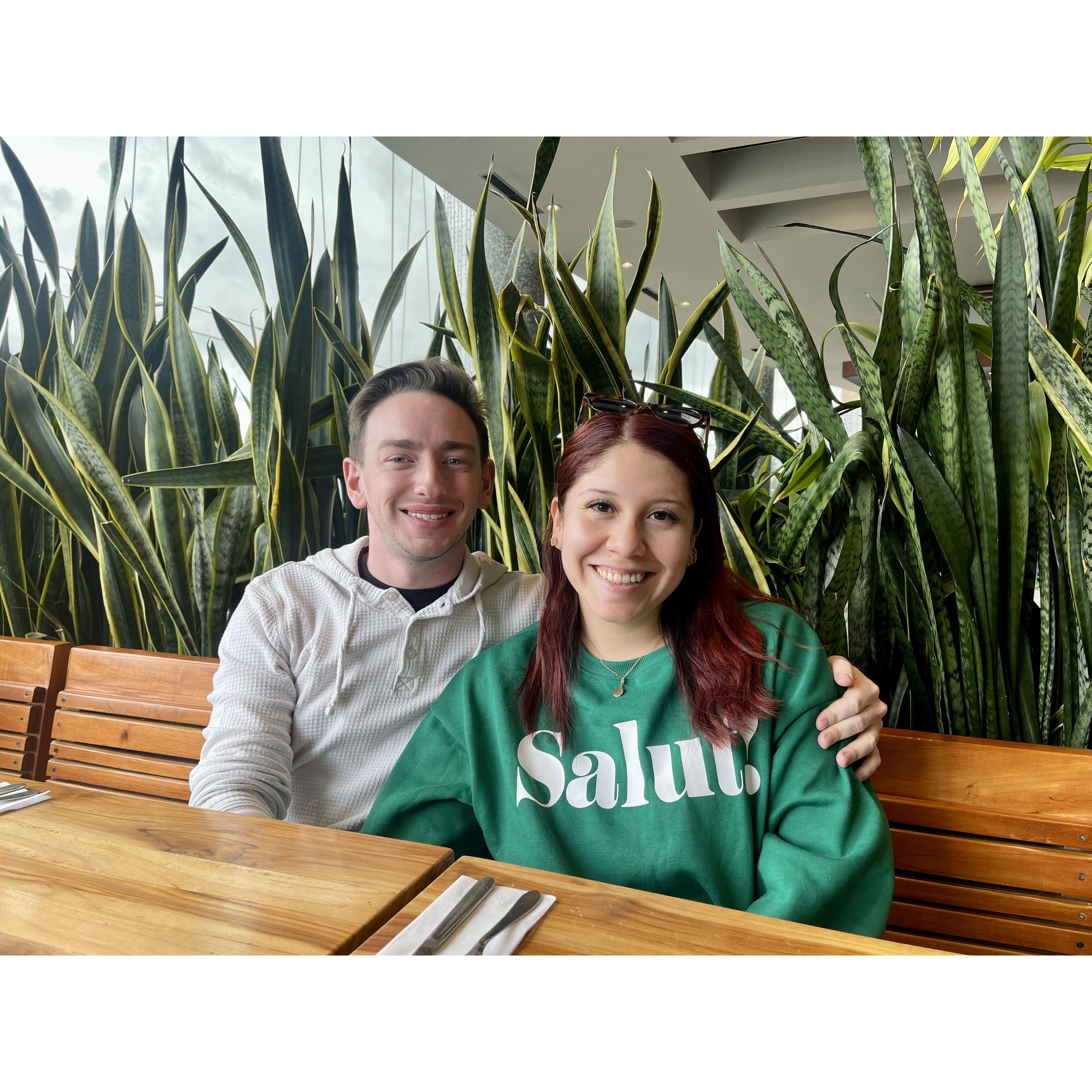 Taking Ty to my favorite restaurants in Quito!