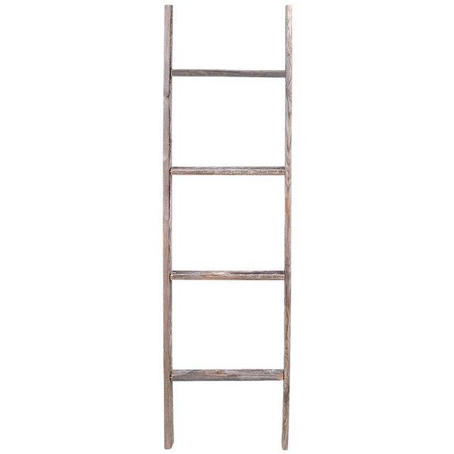 Wood 4 ft Decorative Ladder