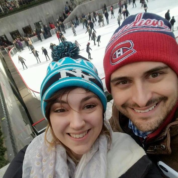 New York City ice skating!