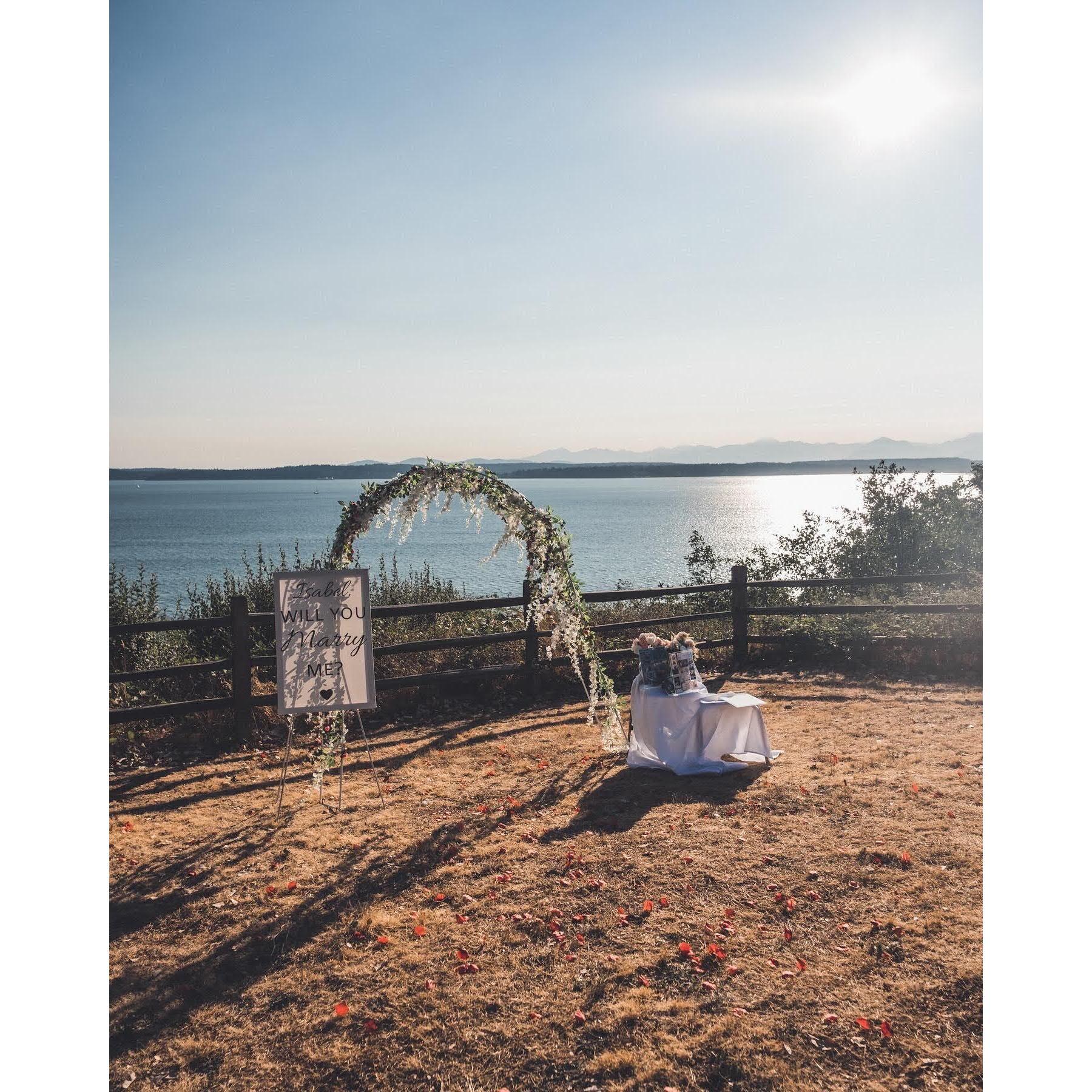 The proposal!