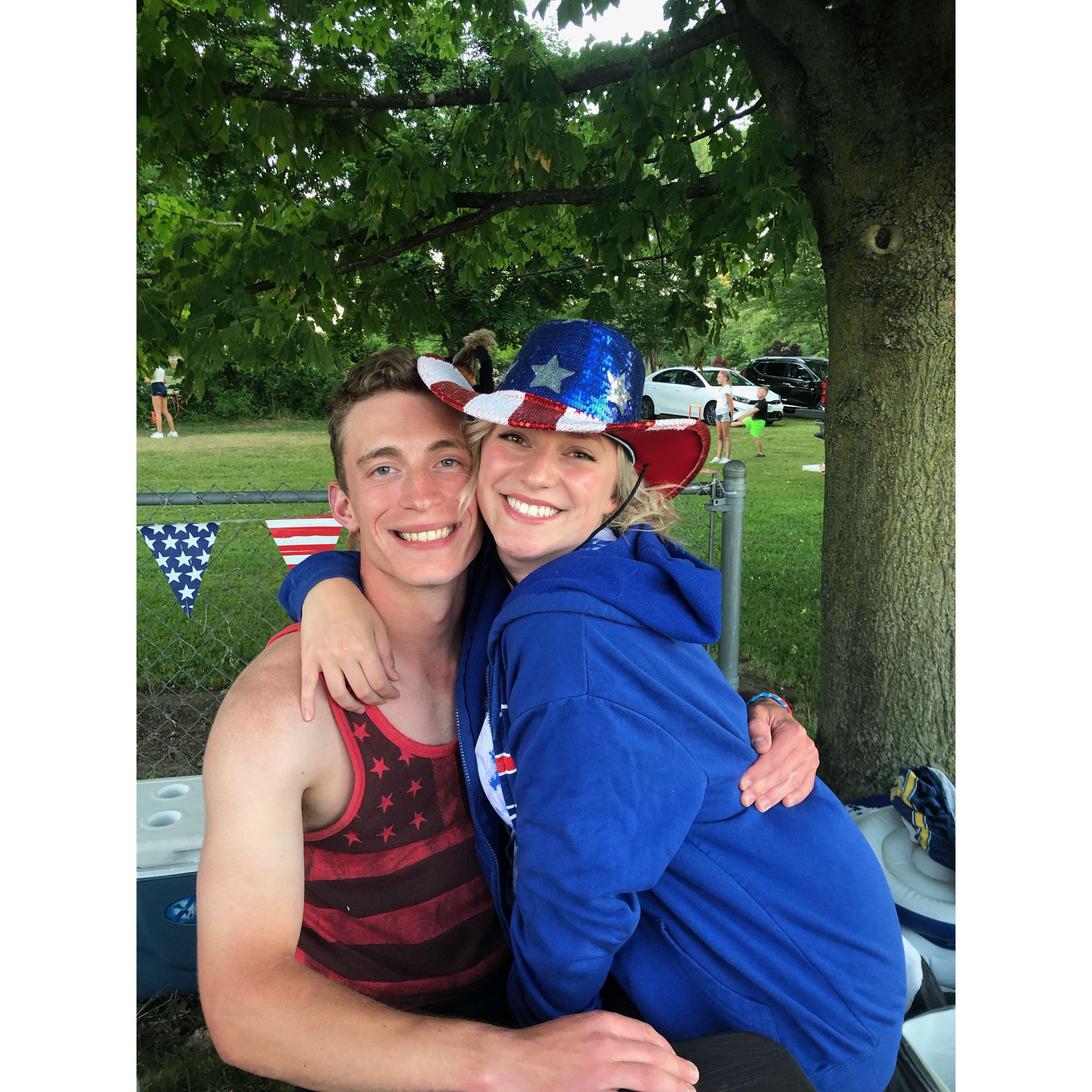 First 3rd of July at Conesus Lake!