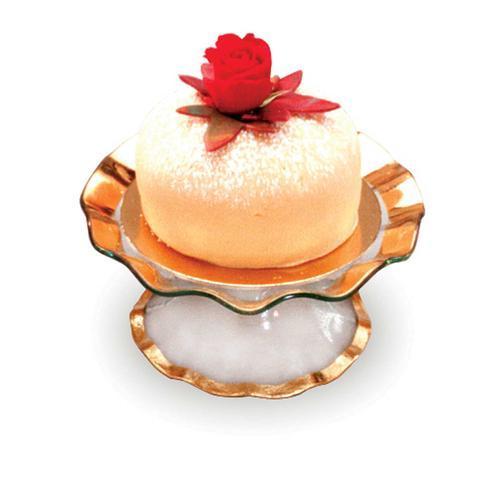 Annieglass ~ Ruffle ~ 9 1/2' petits fours stand, Price $249.00 in Tupelo, MS from Elizabeth Clair's