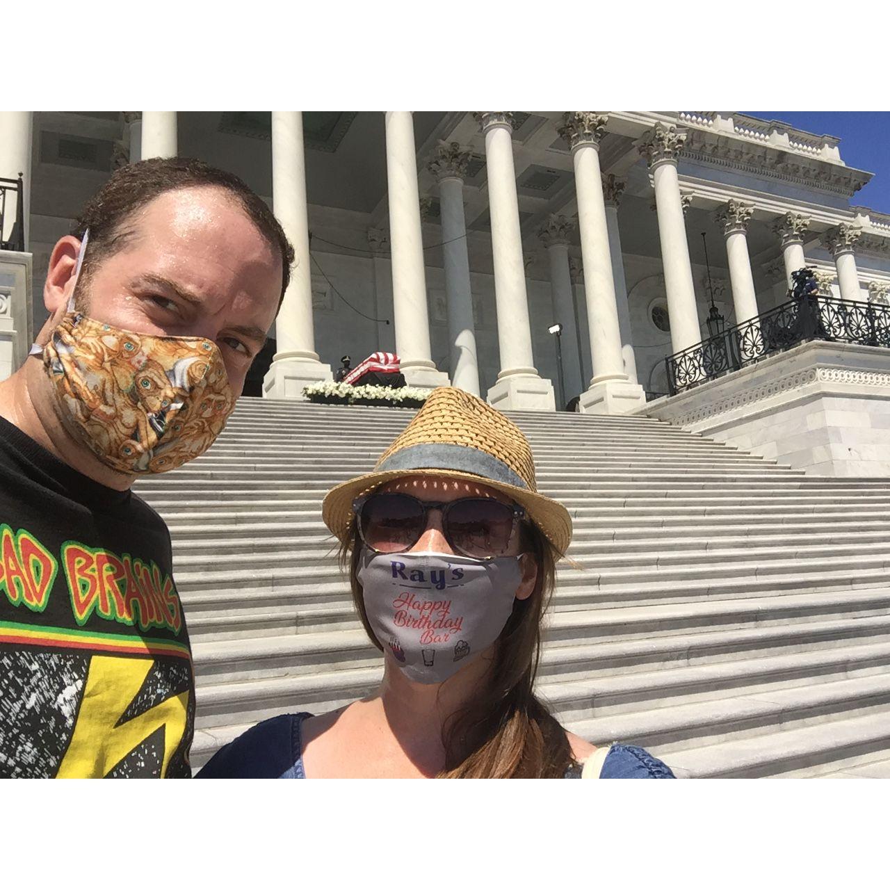 John Lewis' Memorial Service, Washington DC, July 2020