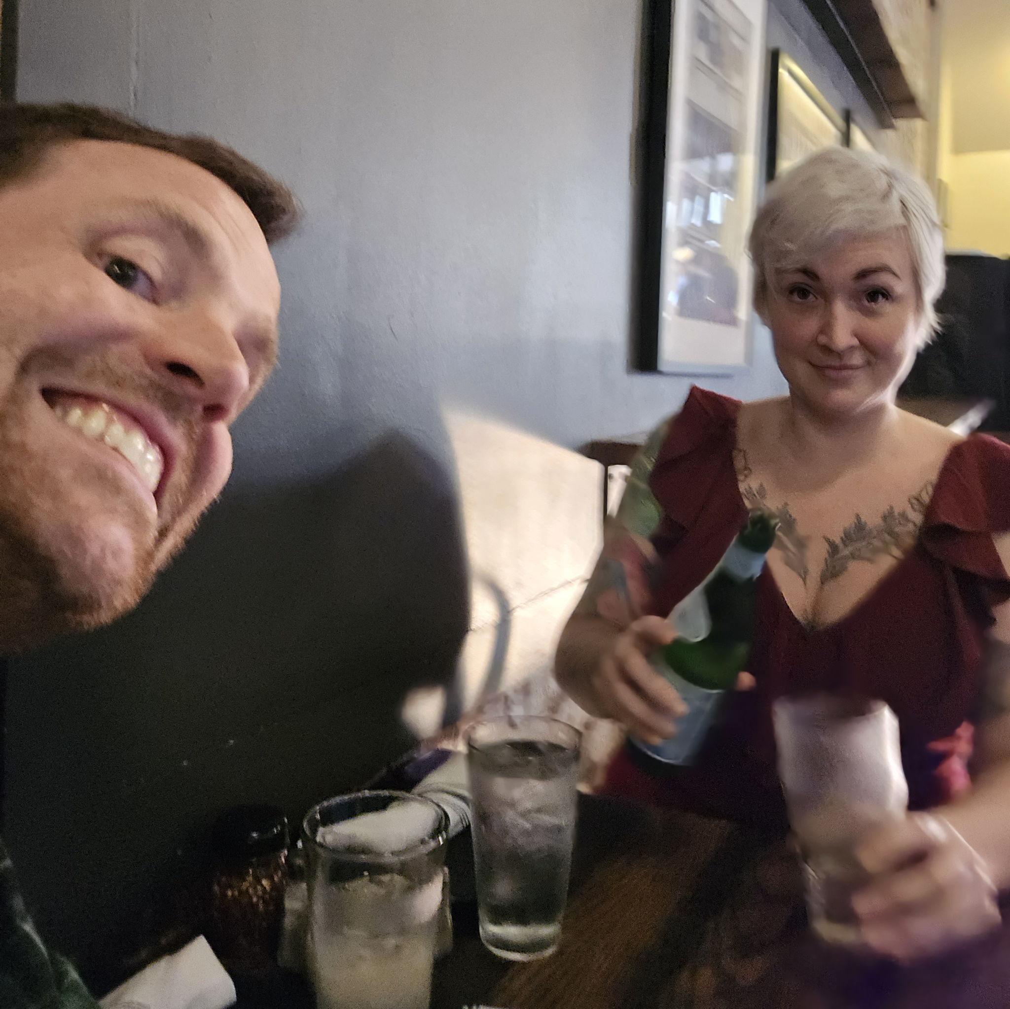 During our camping road trip in a cute little town in Maine