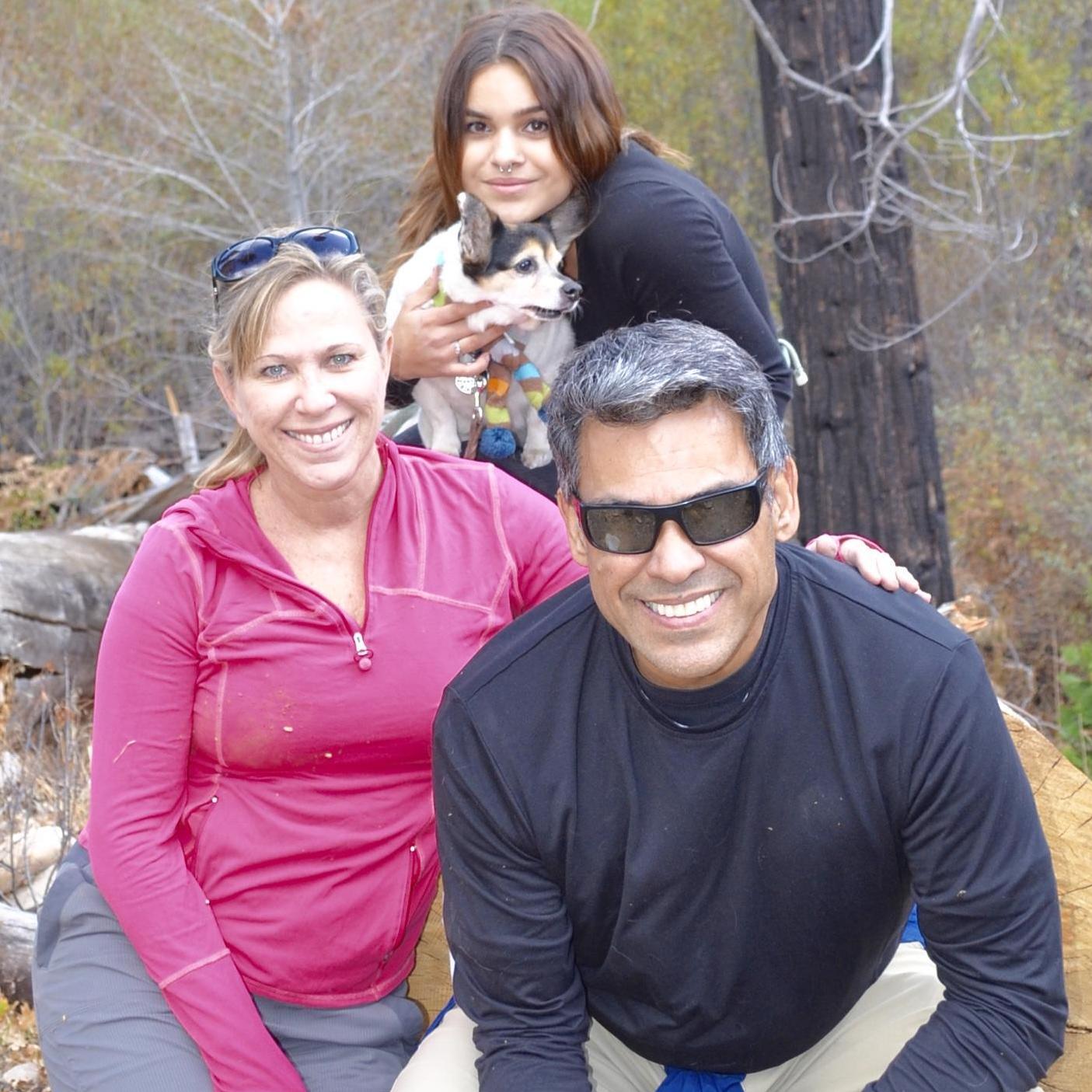 Lake Arrowhead hiking with Sydney