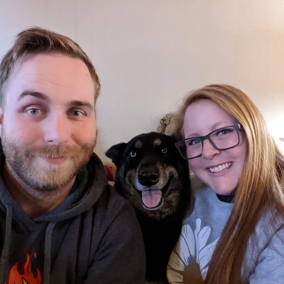 Our first Christmas together.