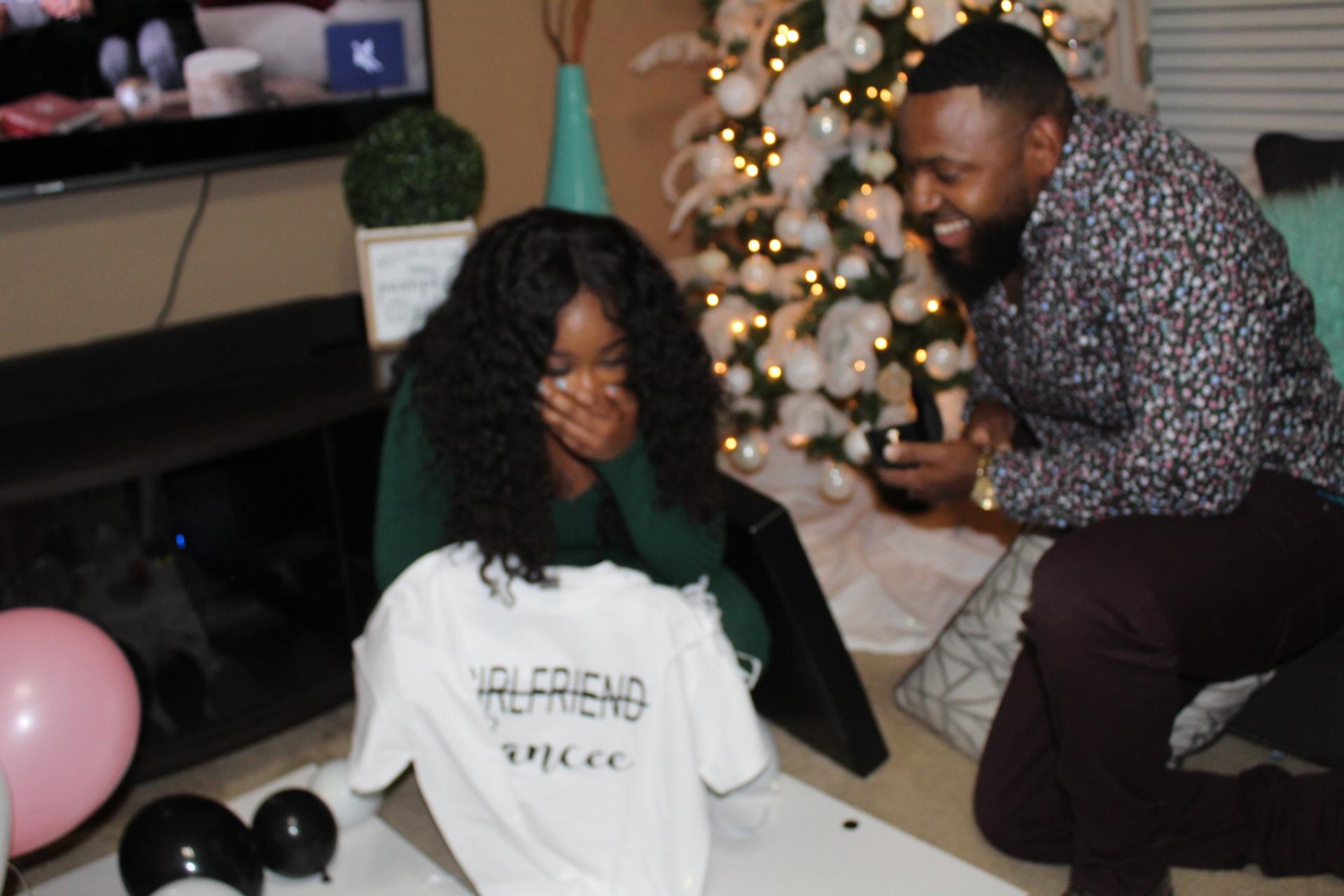 Surprise Proposal Thanksgiving 2019!! Stacy definitely got her. Kendal had no idea.