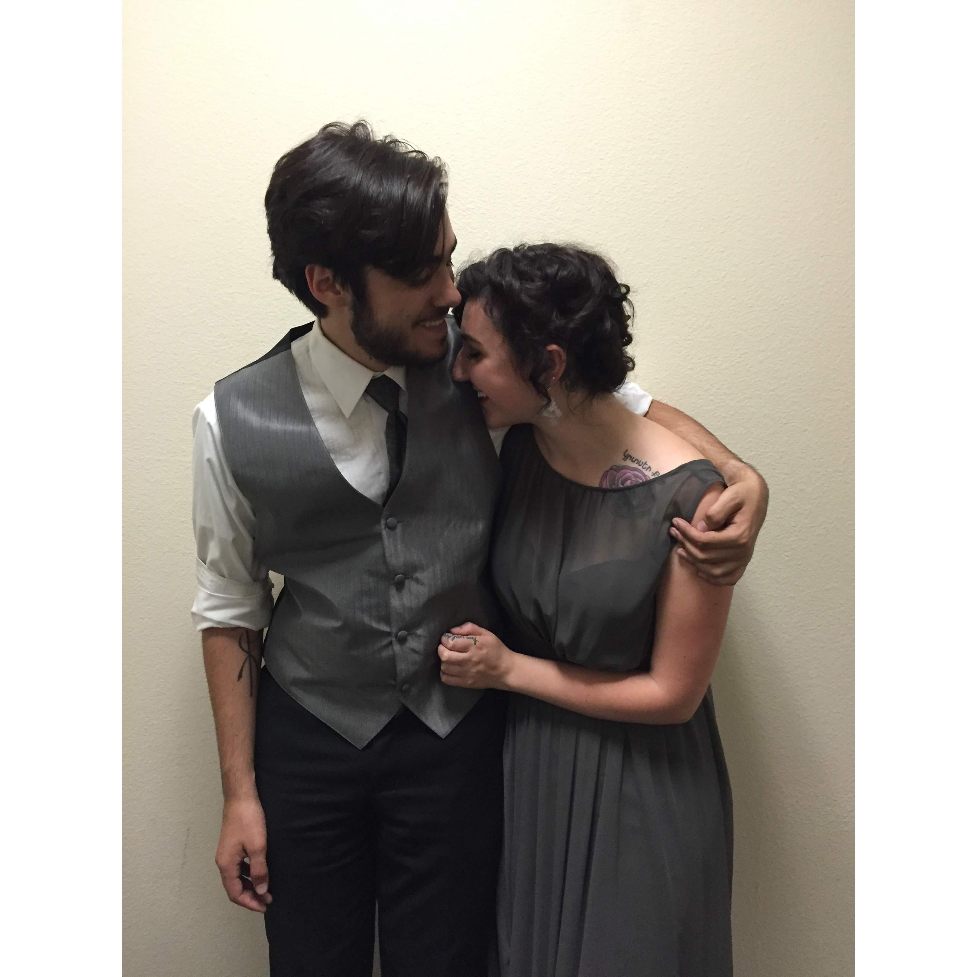one of our favorite pictures of us.
chamber singers spring concert 2016