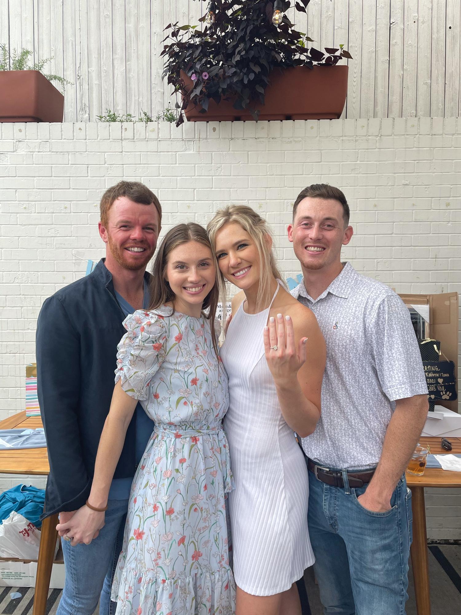 russ and kat’s engagement party!