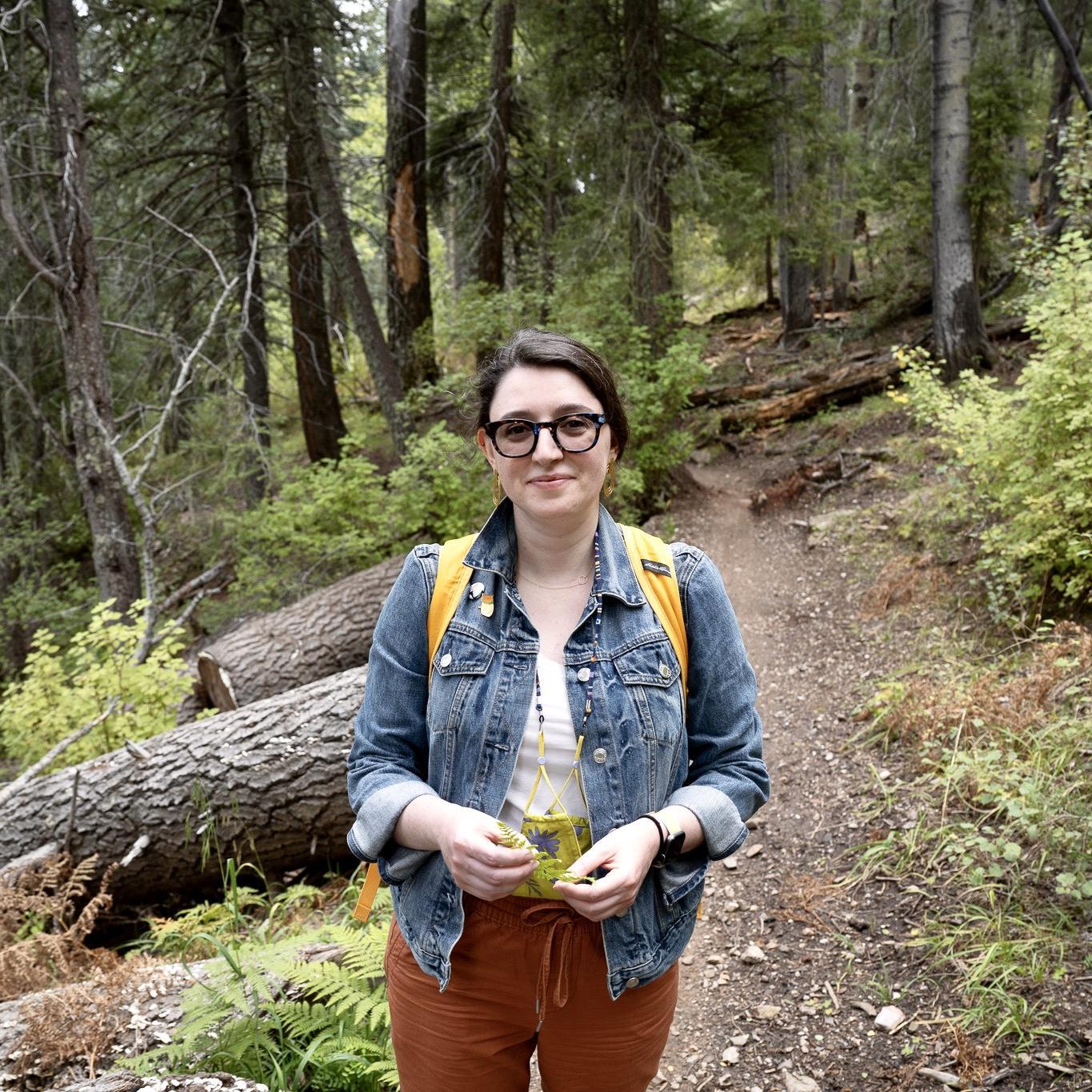 Caroline, hiking pre-engagement.