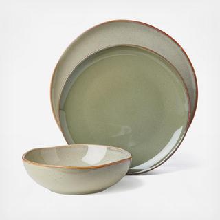 Organic Shades 12-Piece Dinnerware Set, Service for 4