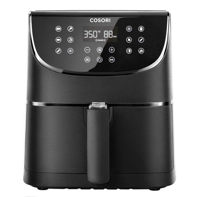 Cosori Premium 5.8-Quart Air Fryer with Bonus Skewer Rack Set (white)