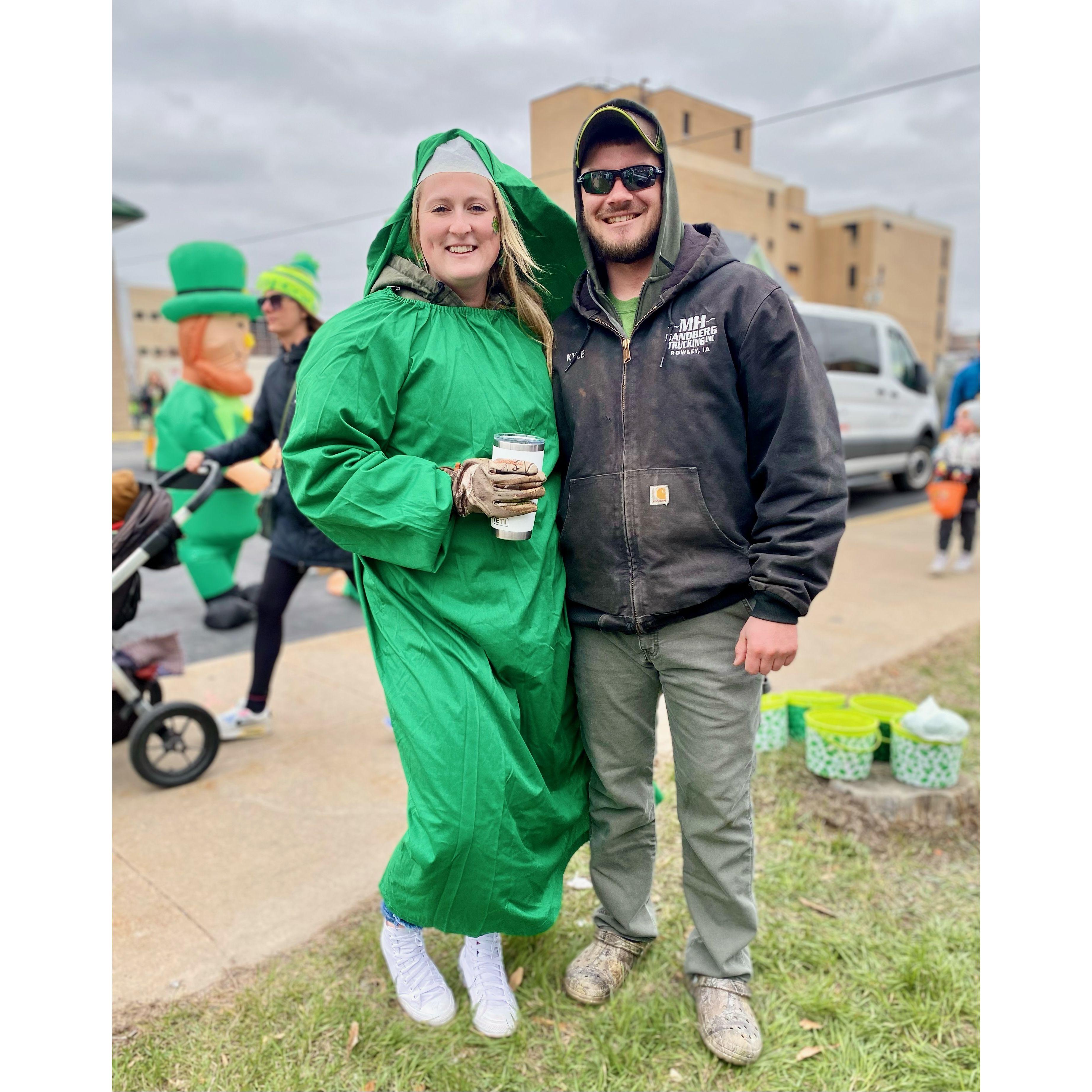 2024 - St. Patrick's Day Parade with the family!