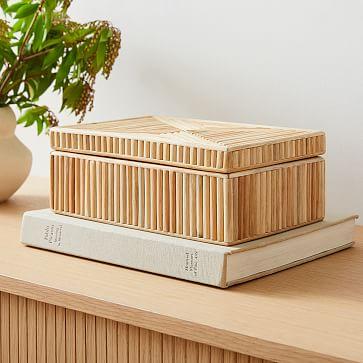 Pieced Pencil Reed Box