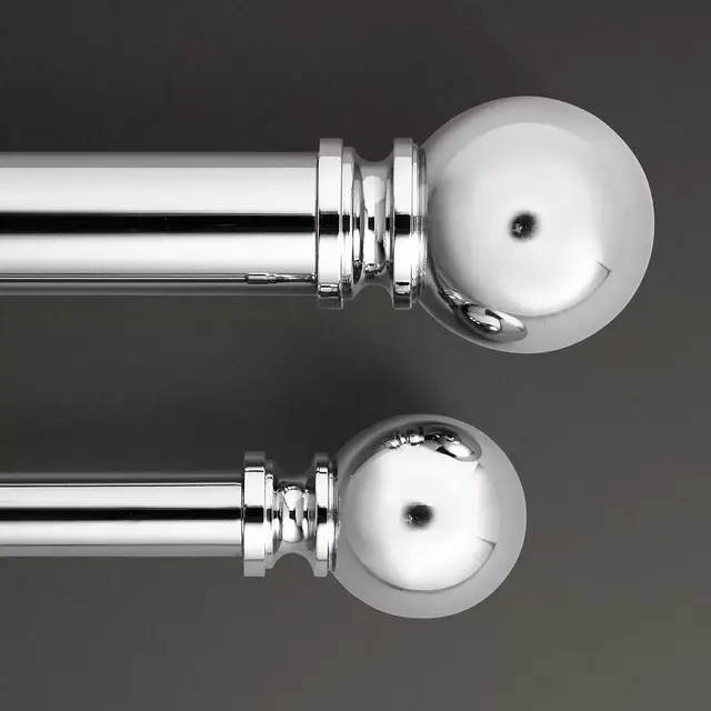 RH Classic Ball Finial & Rod Set