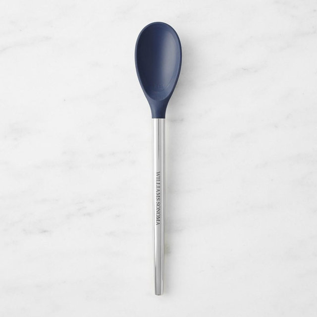 WS Stainless Steel-Silicone Spoon Navy