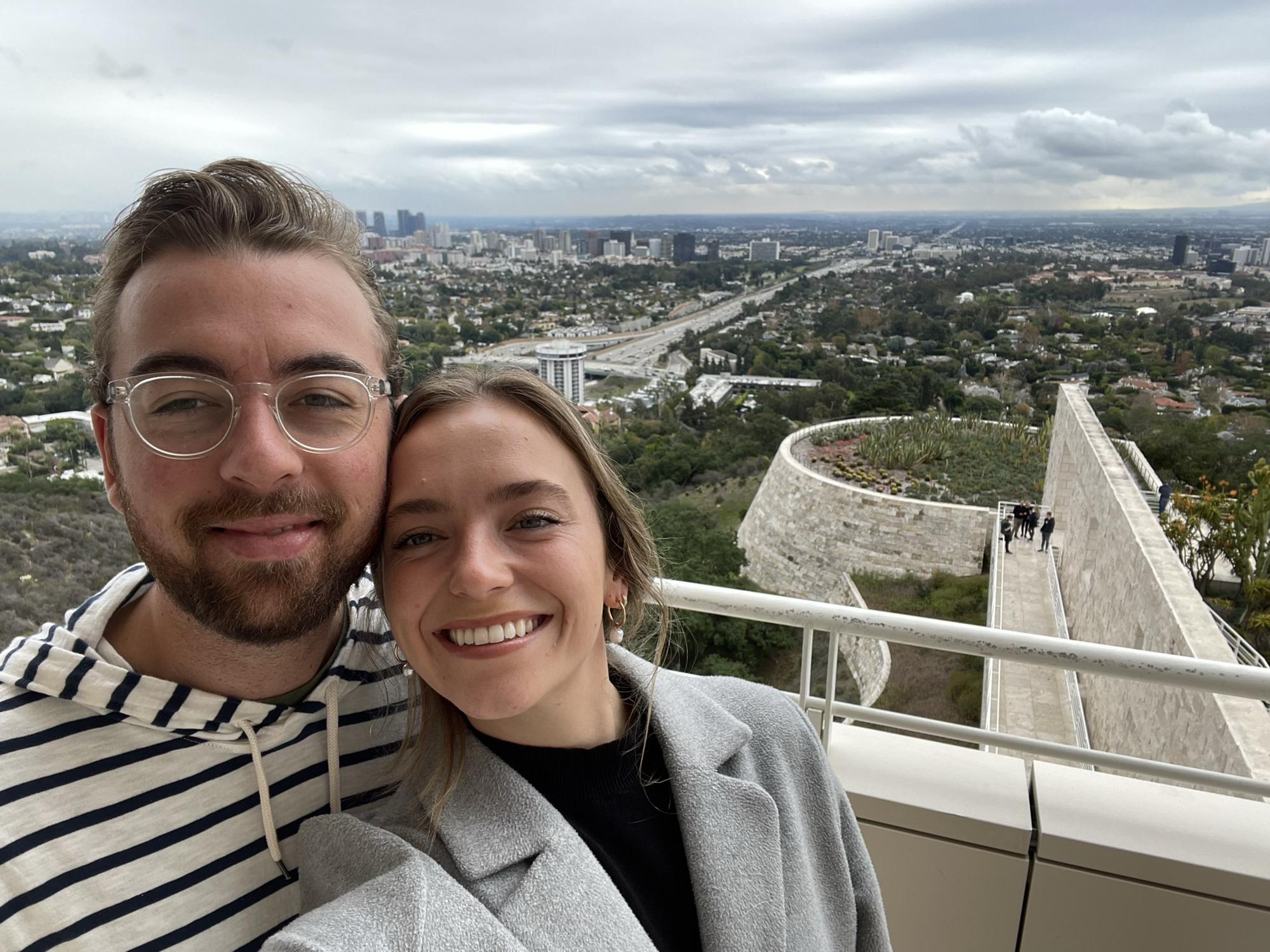 At the Getty Museum