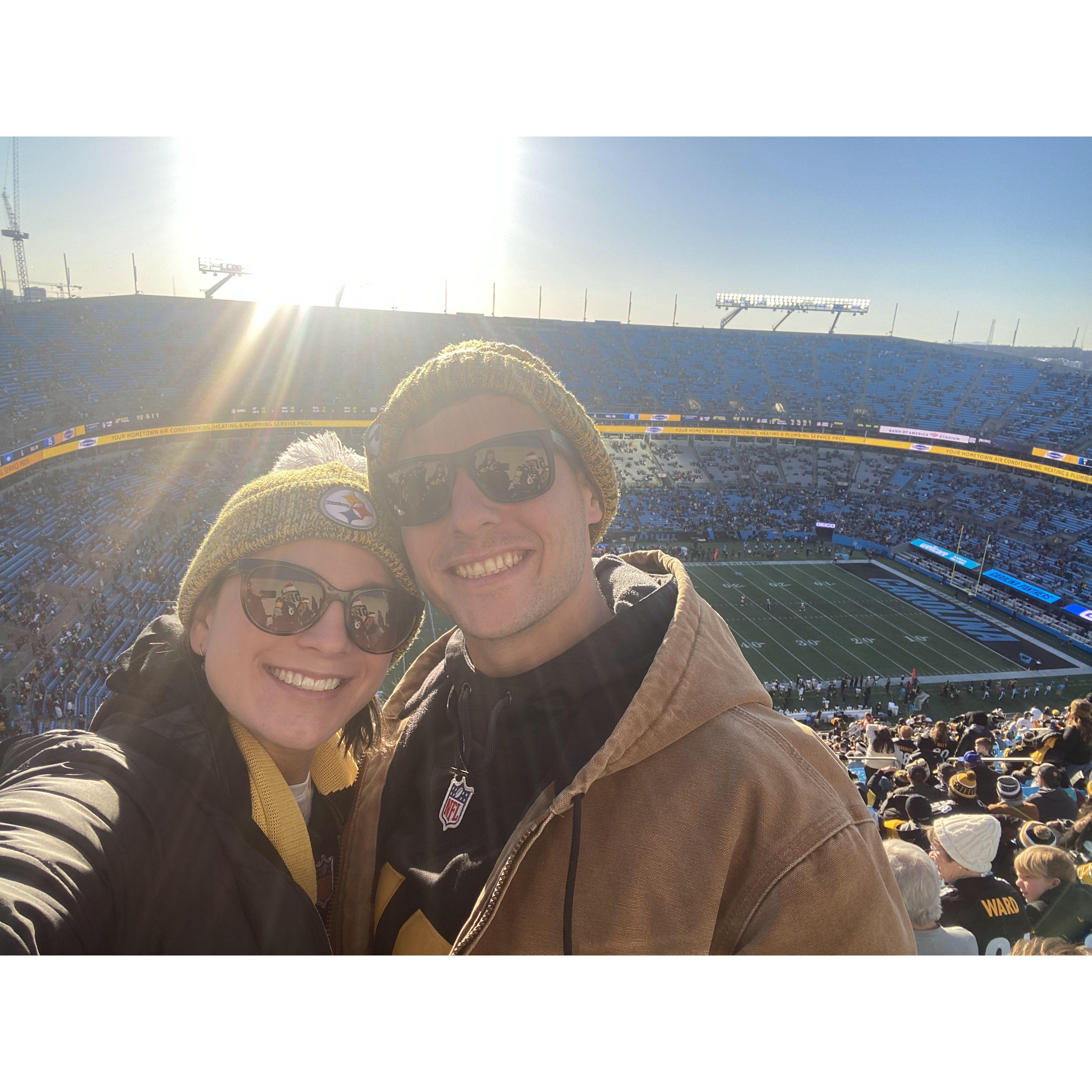 Year 5 - Trip to Charlotte, NC for away Steeler's game