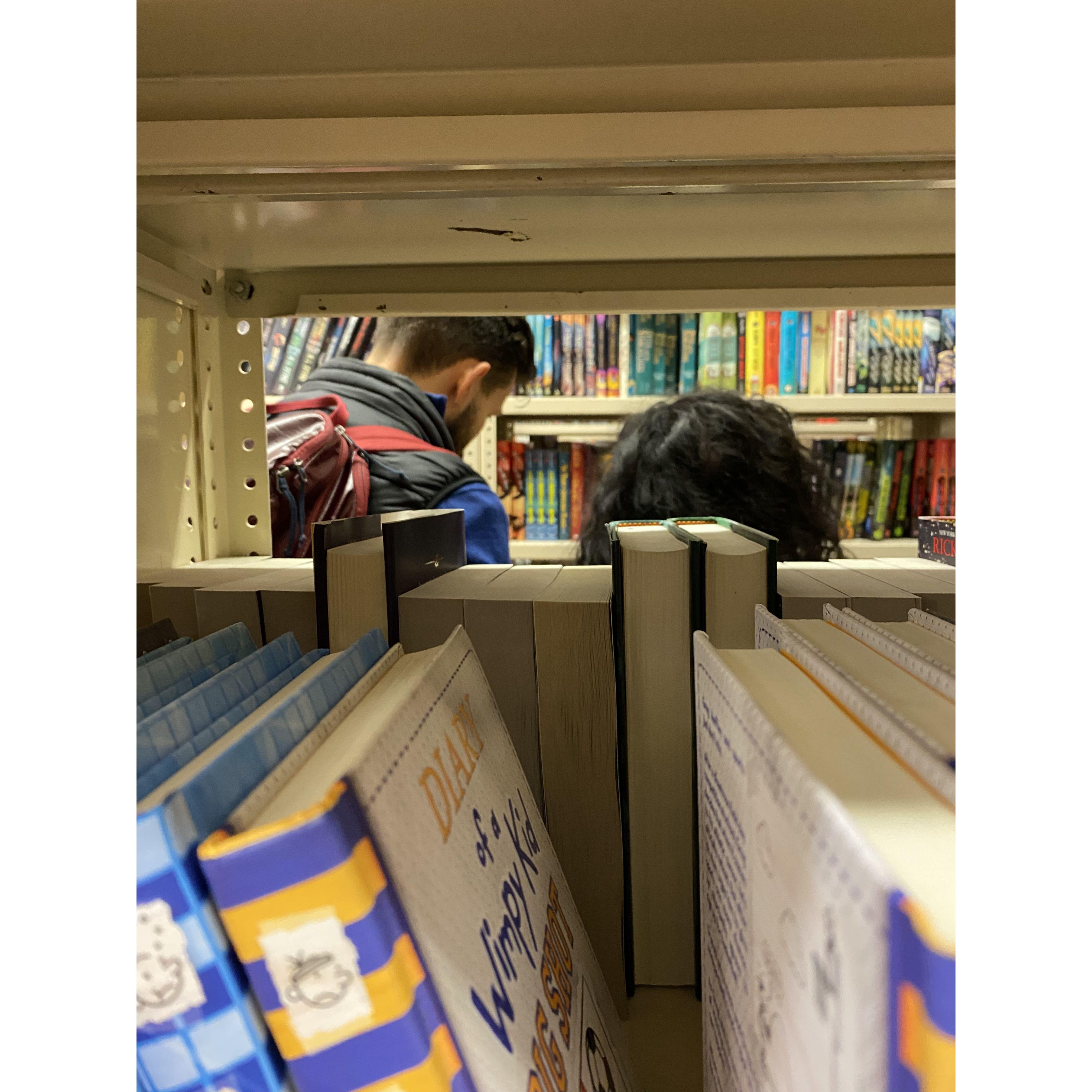 First Time in the Strand Bookstore