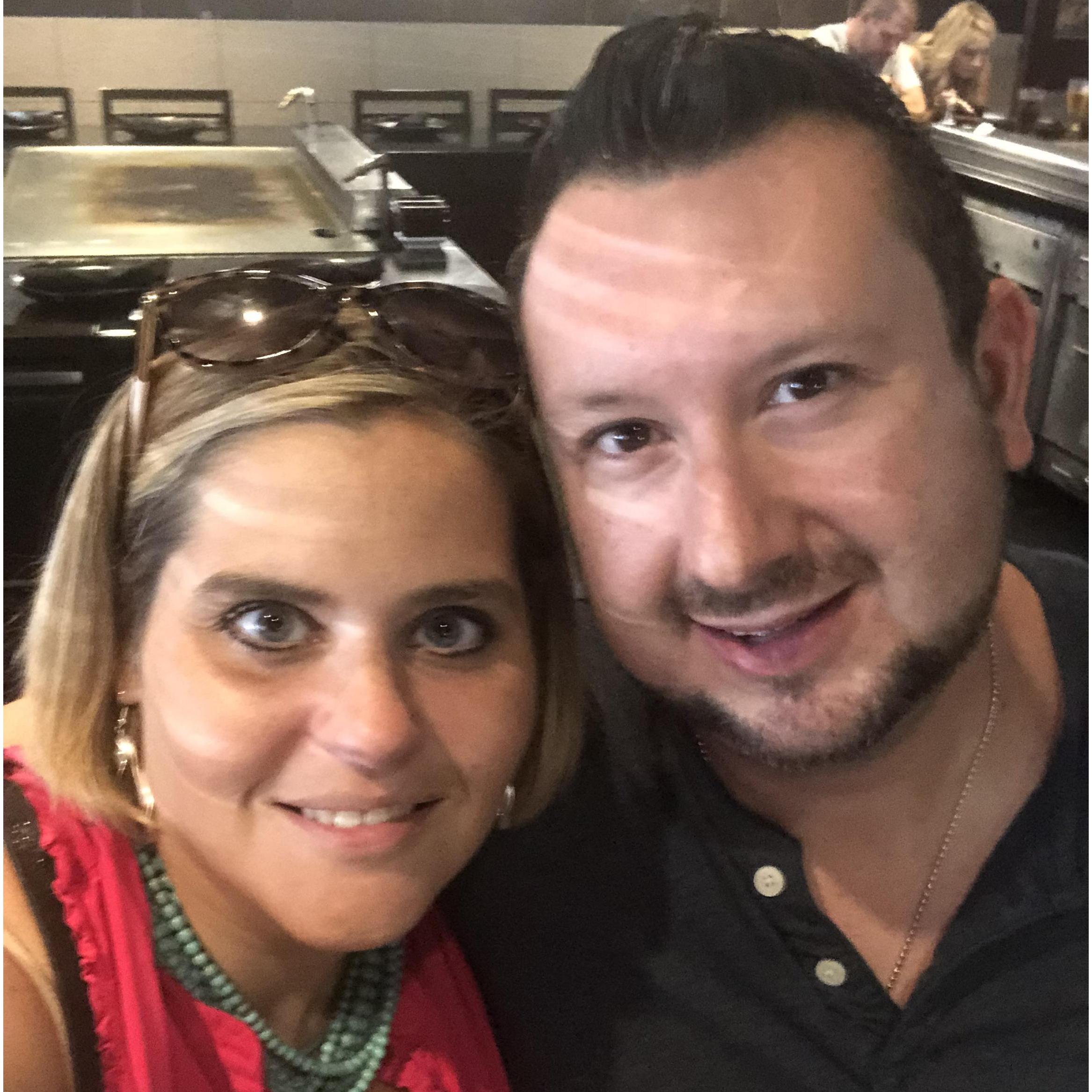 Our first picture together.