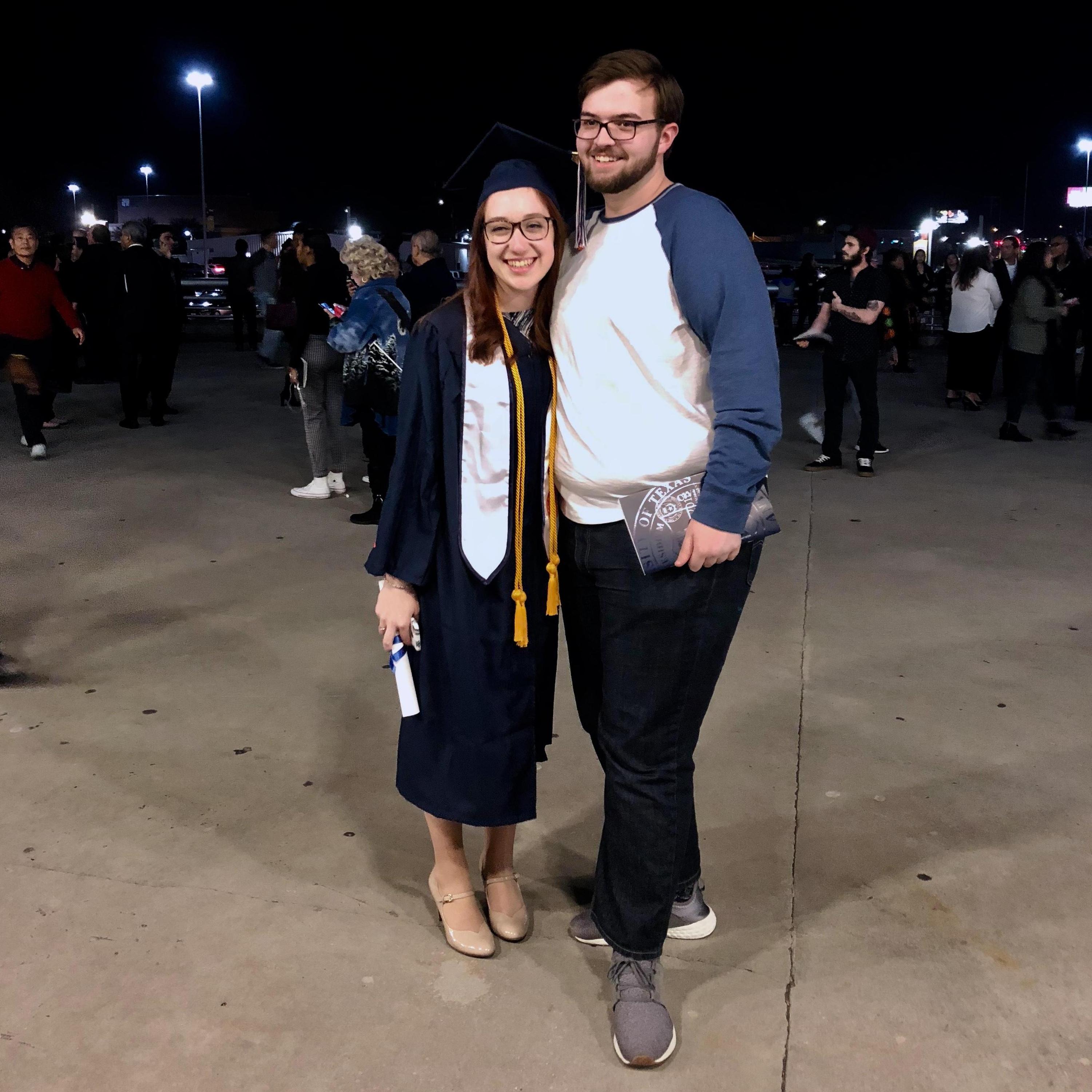 My UTSA graduation in 2018!