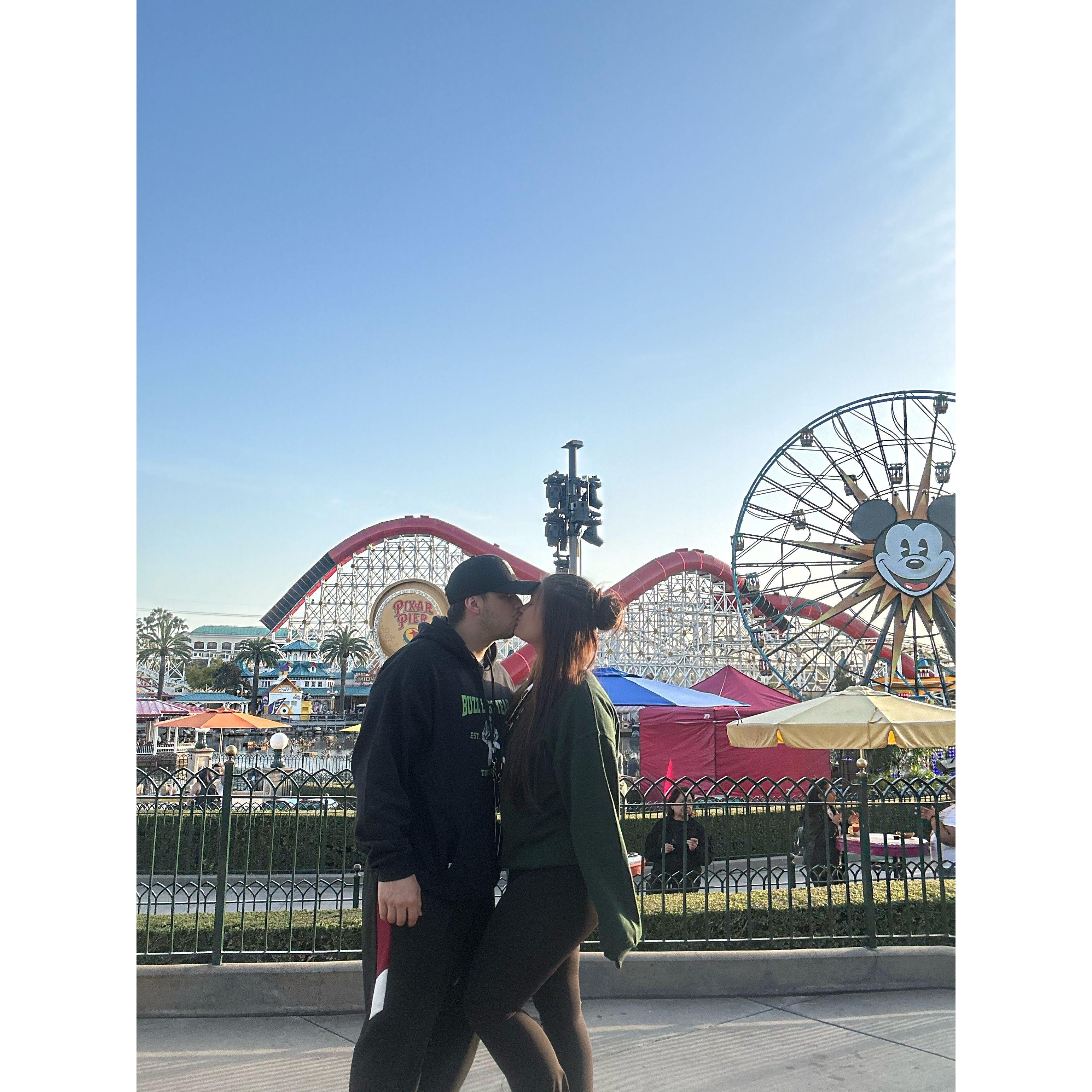 One of our many Disneyland vacations