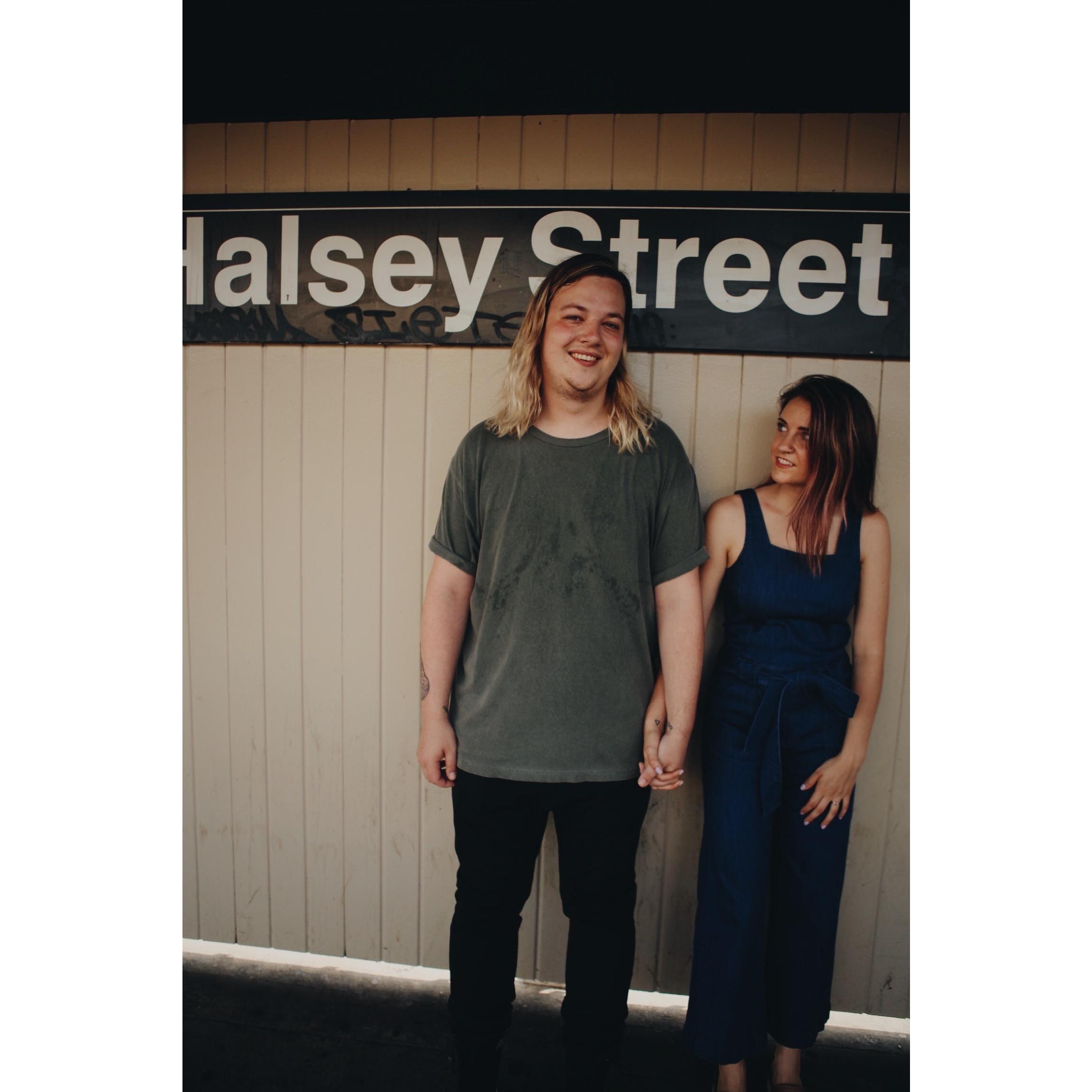 Halsey- the train stop we've live at for 3+ years