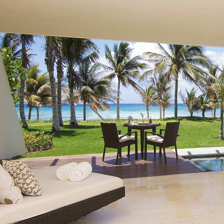 Patio on some rooms