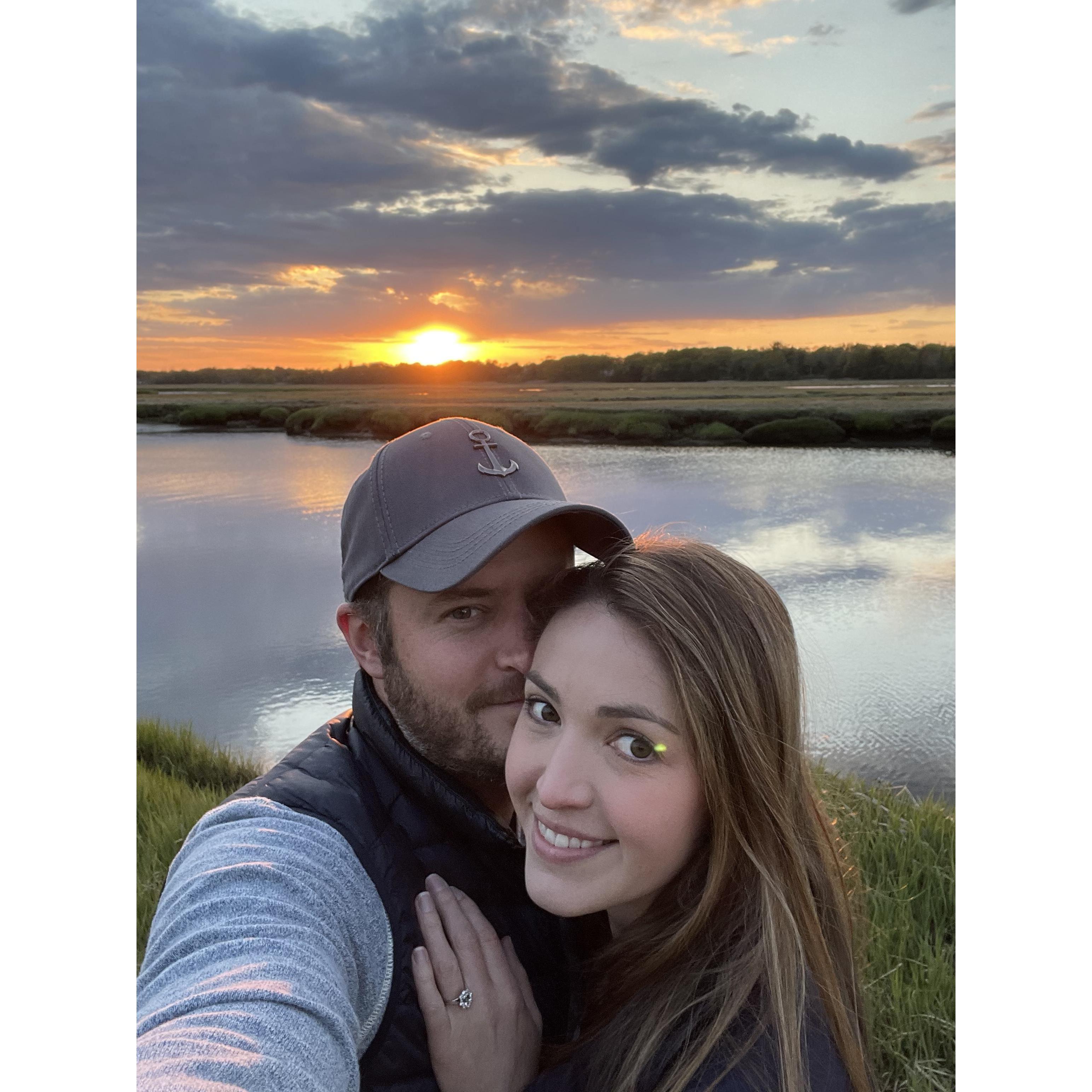 8PM Sunsets... the official Brian & Brenna Unofficial start and end to summer.