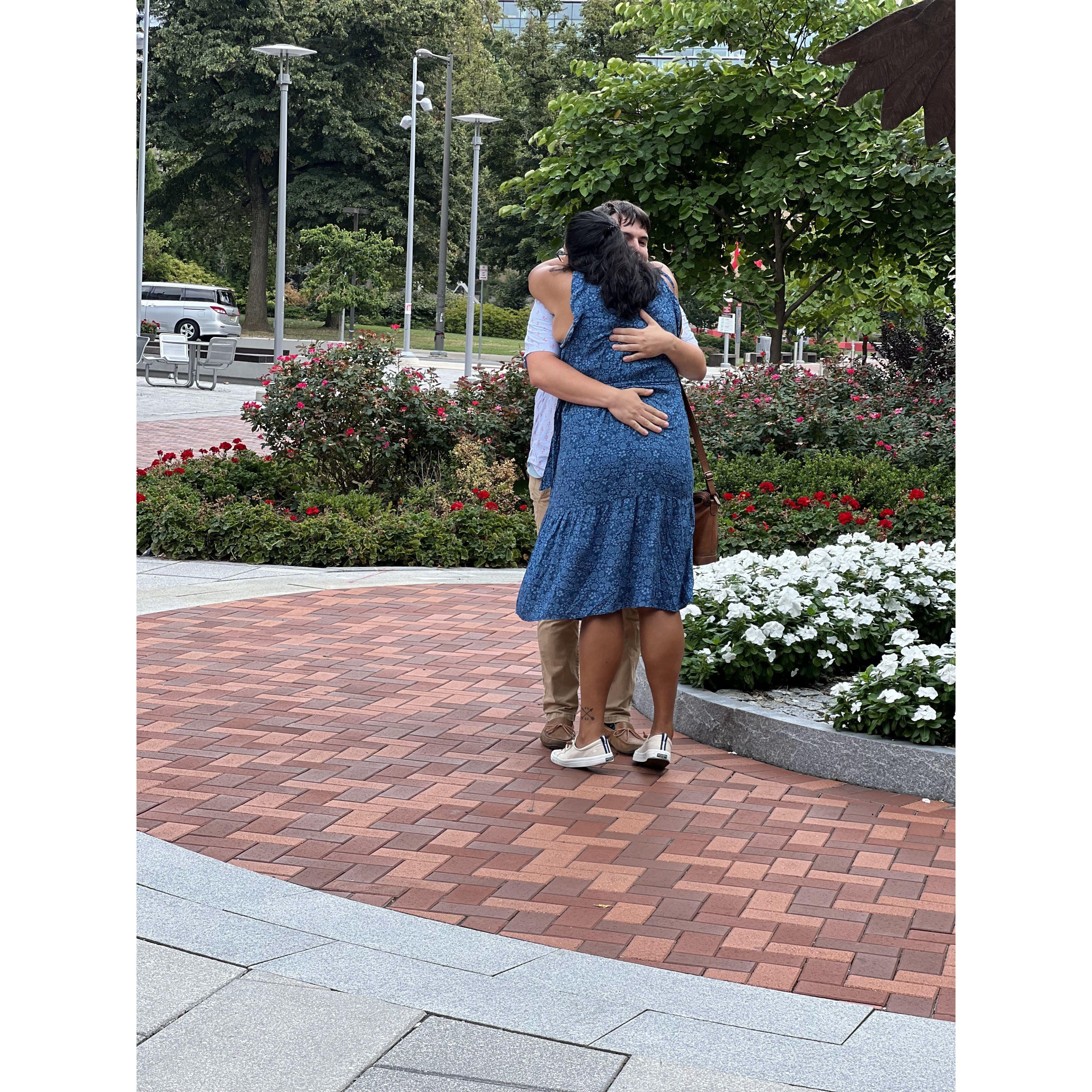 SHE SAID YES!