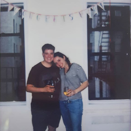 the day we moved in together!