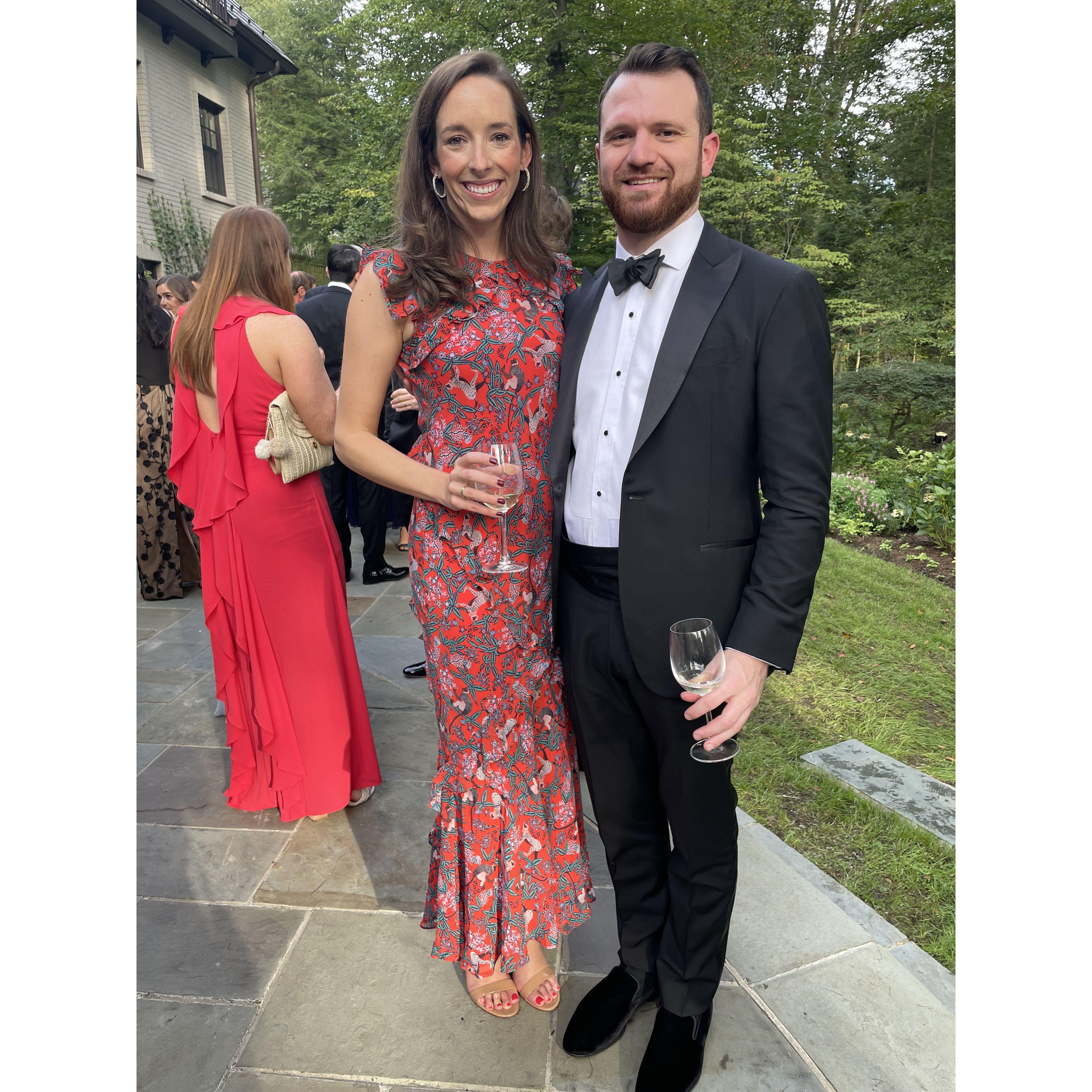 Cleaned up for Christina and Andrew’s wedding in DC