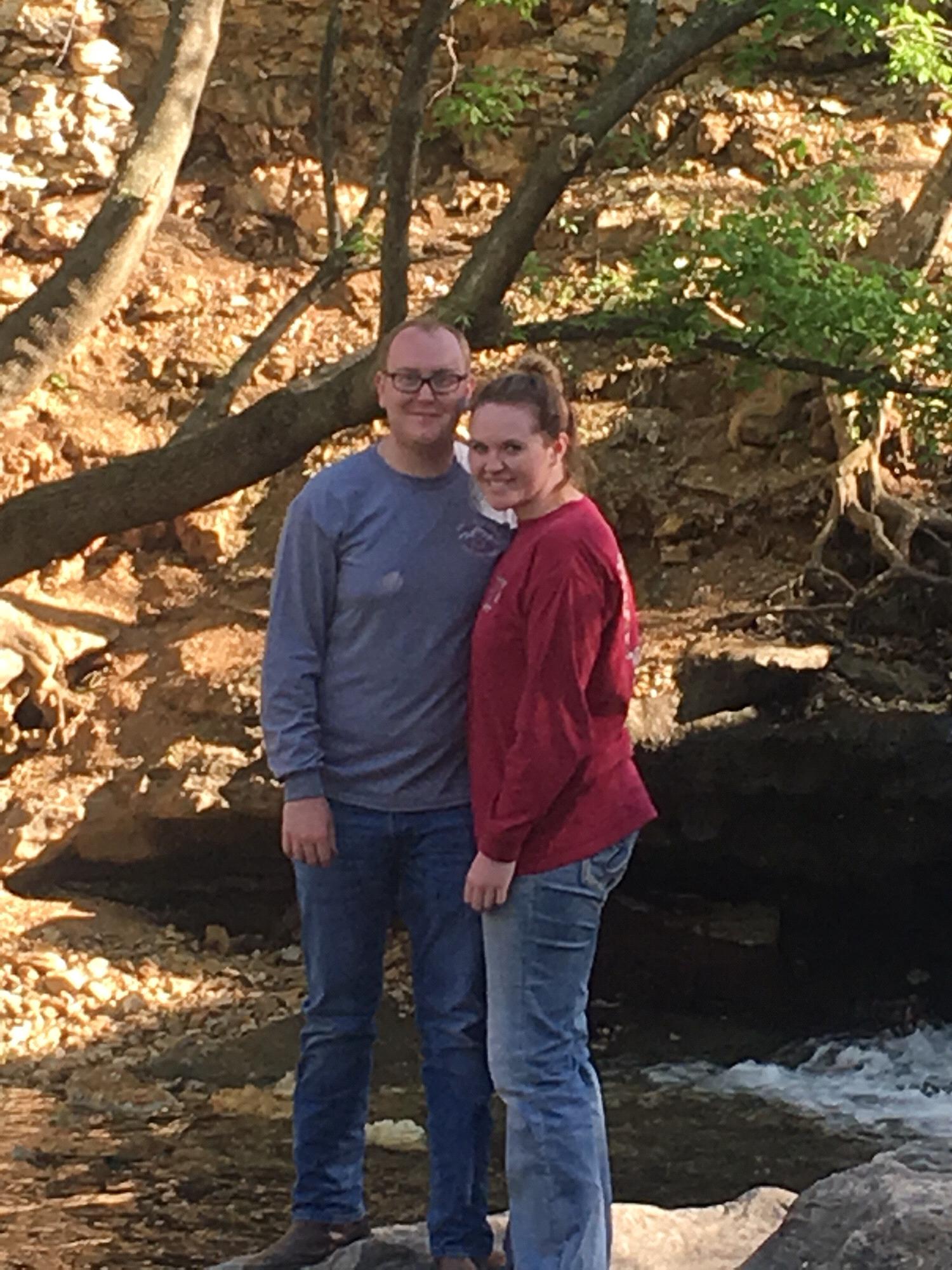 Tanyard Creek with the parents