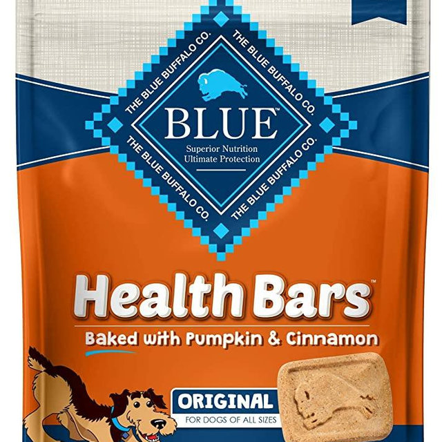 Blue Buffalo Health Bars Natural Crunchy Dog Treats Biscuits