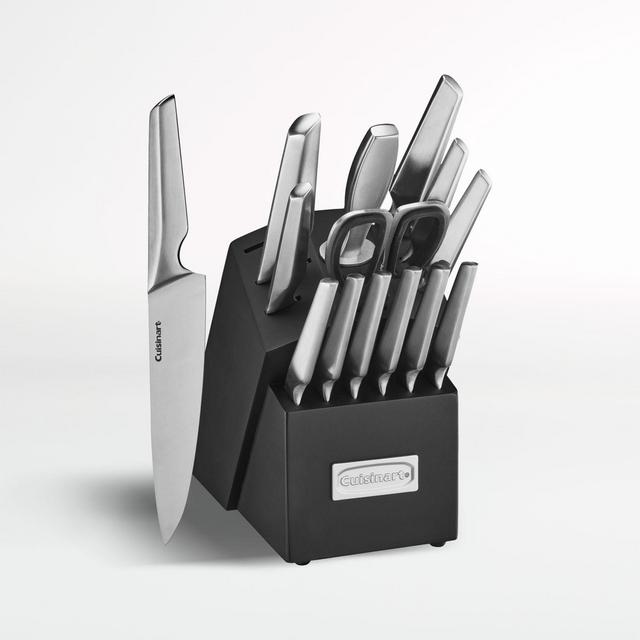 Cuisinart ® Elite Stainless Steel 15-Piece Knife Block Set