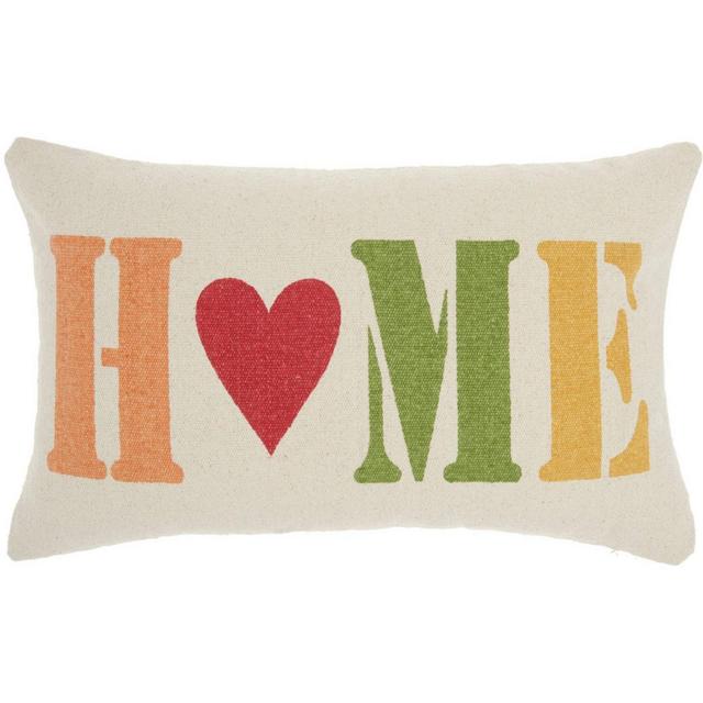 14"x22" Home Holiday Throw Pillow Ivory - Nourison